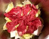 【ホットクック】白菜と牛肉のすき焼き風作り方2写真
