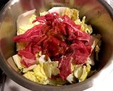 【ホットクック】白菜と牛肉のすき焼き風作り方3写真