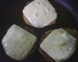 豚ひき肉のカレーチーズハンバーグ作り方8写真