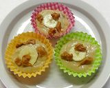 バナナキャラメルのカップケーキ♪作り方6写真