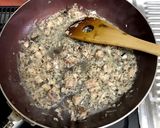 さば缶と大葉のパスタ作り方4写真