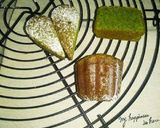 お年賀に《抹茶・米粉のガトーショコラ》作り方10写真