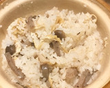 しめじと油揚げの炊き込みご飯作り方4写真