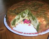 抹茶マーブルケーキ作り方11写真