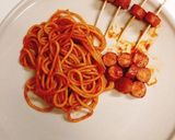 お弁当にポン♡ひと口 ナポリタンサンド♡作り方3写真