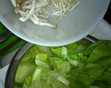 厚揚げと青菜☆人参キノコのオイスター炒め作り方1写真