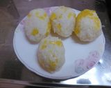 たくあん入り肉巻きおにぎり作り方2写真