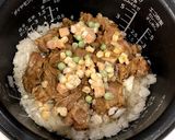 【簡単】炊飯器でチキンピラフ作り方2写真