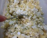 サツマイモと白チーズのサラダ　柿入り作り方13写真