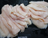 簡単！むね肉のマヨオイスタ炒め作り方1写真