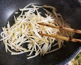 色んな料理のお供に！2分でもやしの酢炒め作り方2写真
