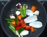 タコのピリ辛炒め作り方3写真