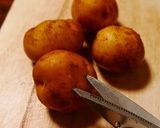 グラタン皿でオーブン焼きスコップコロッケ作り方1写真