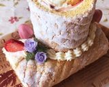 クリスマスに♡ビスキュイブッシュドノエル作り方12写真