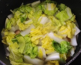 ほっこり♡白菜と鶏むね肉の中華だし煮作り方5写真