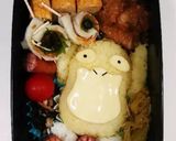 簡単♪ポケモン『コダック』弁当♡キャラ弁作り方8写真