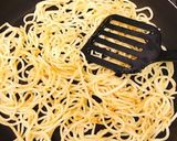 時短・豚バラとキノコのあんかけ焼きそば作り方9写真
