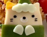 すみっコぐらしねこデコキャラ弁クリスマス作り方1写真