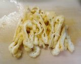 サバ缶のだし汁で♪小松菜と油揚げの煮浸し作り方2写真