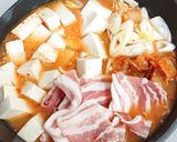 うちの即席!お豆腐とキムチのスープ。作り方13写真