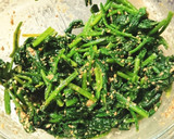 常備菜の定番に！ほうれん草の胡麻和え☆作り方5写真