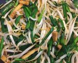 もやし ニラ油揚げ炒め作り方3写真