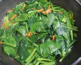 お弁当に！ほうれん草とにんじんのごま和え作り方3写真