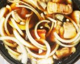 豚バラ塊と玉ねぎのニンニクたっぷり煮作り方5写真