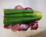 炊飯器で簡単♪蒸し砂肝のネギ塩かけ作り方4写真