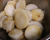 昼夕♪里芋とゆで卵と玉ねぎのグラタン作り方4写真