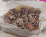 炊飯器で簡単♪蒸し砂肝のネギ塩かけ作り方12写真