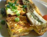 ピカタ風☆味噌漬け豆腐のはさみ焼き作り方5写真