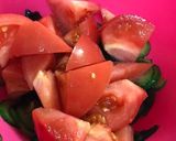 さっぱり副菜☆トマトとキュウリの甘酢あえ作り方5写真