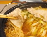 千切り野菜たっぷりの鍋しゃぶ★作り方4写真