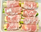 ズッキーニの豚肉巻き作り方2写真