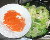 豚肉キャベツの野菜炒め♪簡単カレールー味作り方14写真