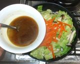 豚肉キャベツの野菜炒め♪簡単カレールー味作り方15写真