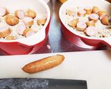 コロッケリメイクグラタン♪作り方4写真