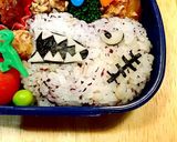 恐竜のお弁当作り方1写真