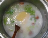 簡単朝昼　白菜たっぷりシチューうどん作り方3写真