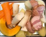 炭火焼鶏で○本格香ばしいスープカレー！作り方1写真