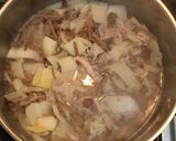 油揚げと豆腐とチンゲン菜のキムチ鍋作り方9写真