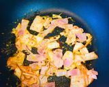 フライパンひとつで☆キムチクリームパスタ作り方2写真