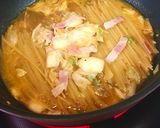フライパンひとつで☆キムチクリームパスタ作り方5写真