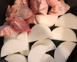 あったか角煮風♪鶏肉と大根の煮物作り方1写真