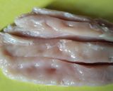 鶏むねのバタポンソテー作り方1写真