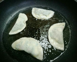 薫る♥ほうれん草と梅チーズの揚げ餃子作り方10写真