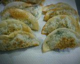 薫る♥ほうれん草と梅チーズの揚げ餃子作り方12写真