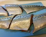 今年の一皿、“鯖”のごま味噌焼き。作り方1写真