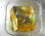 レンジ３分で簡単しっかり味！さばのみそ煮作り方7写真